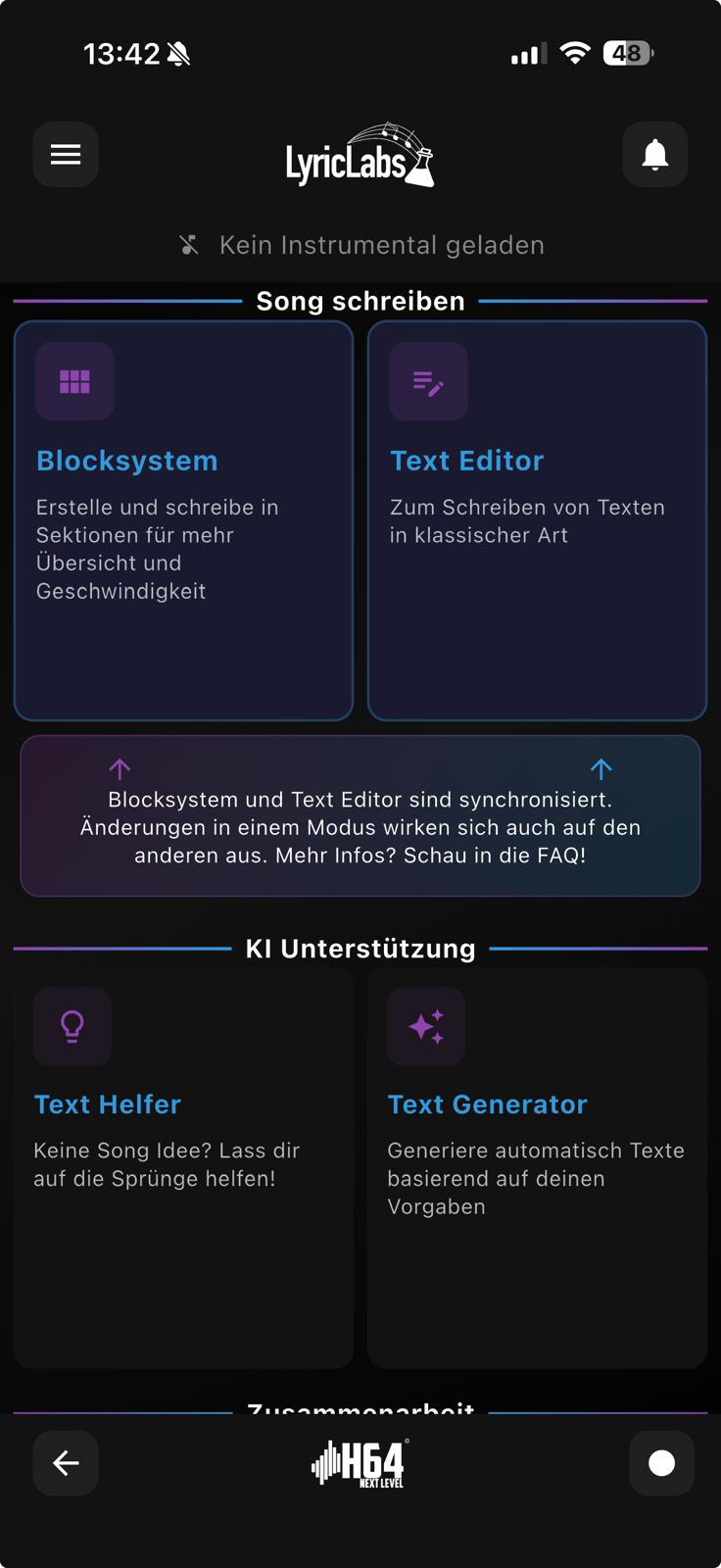 Intuitive Benutzeroberfläche