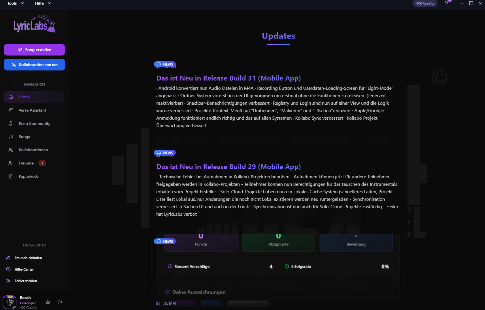 Kollaborative Features